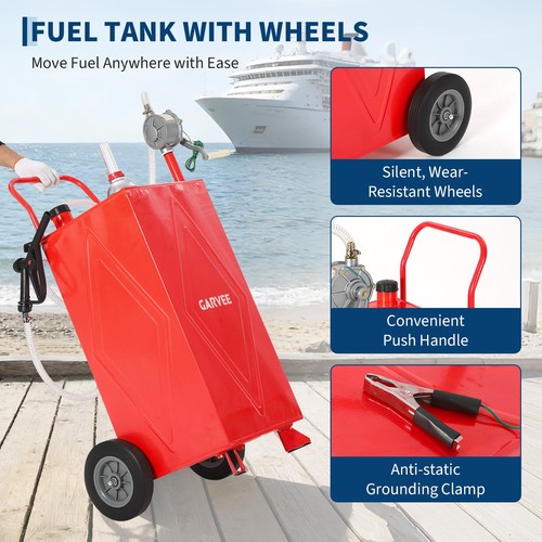 Portable fuel caddy 35 - fuel,