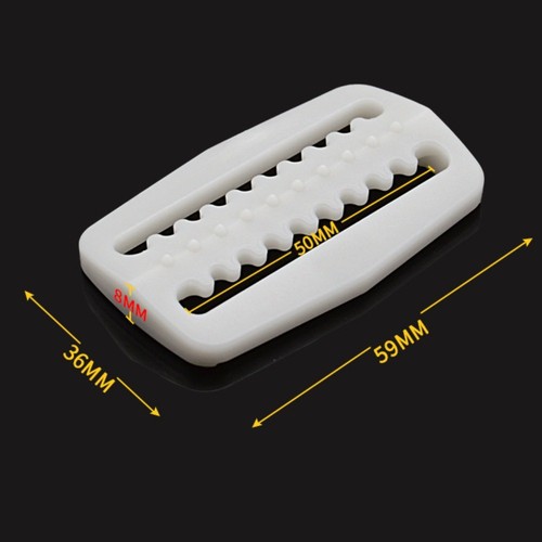 Fibbie plastica luminose - plastica,