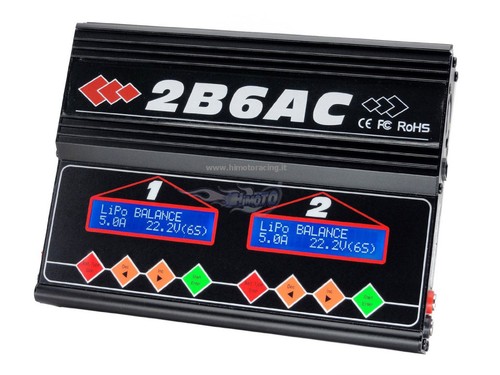 2b6ac50w doppio caricabatteria - doppio,