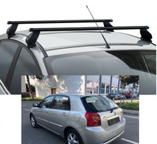 BARRE PORTATUTTO ACCIAIO PER TOYOTA COROLLA BERLINA ANNO 2006 OMOLOGATE TUV 