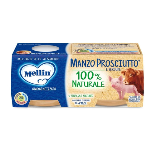Mellin omogeneizzato manzo - omogeneizzato,
