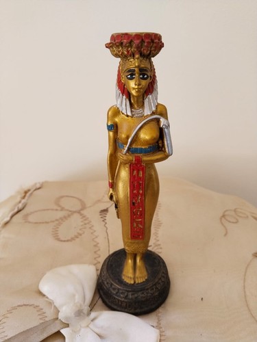 Elegante statua regina egizia - statua,