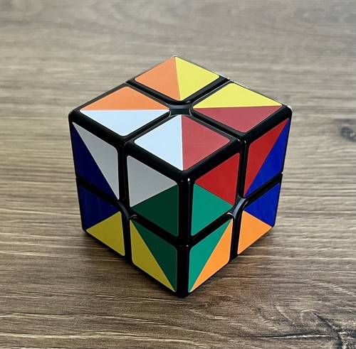 Rubik style diamond - diamond, edges