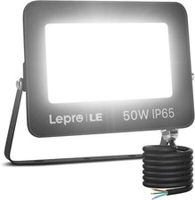 Faretto LED da Esterno 50W, Faro LED Esterno Impermeabile IP65, Proiettore