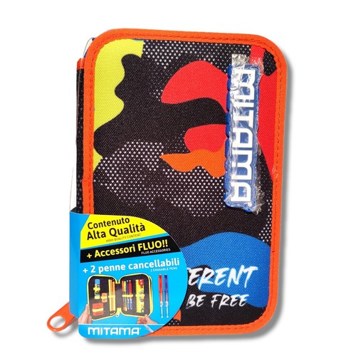 Astuccio scuola zip mitama - astuccio,