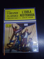 COLLANA I GRANDI CLASSICI n° 3 - L'ISOLA MISTERIOSA di GIULIO VERNE- INTERUROPA