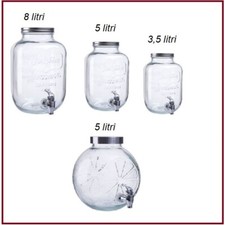 distributore bevande bibite vino acqua dispenser con rubinetto per feste sangria