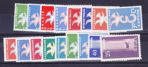 Sellos europa cept 1958 - cept,