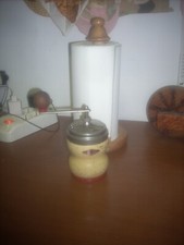 vecchio macinino da caffè vintage con B.G con difetti verniciatura leggi....