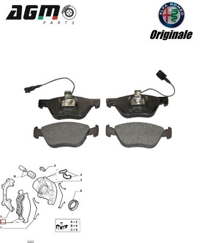 Serie pastiglie freni - pastiglie, a