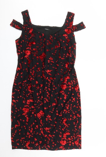Roman donna nero misto viscosa