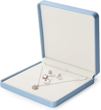 Blu Pu Pelle Grande Set Di