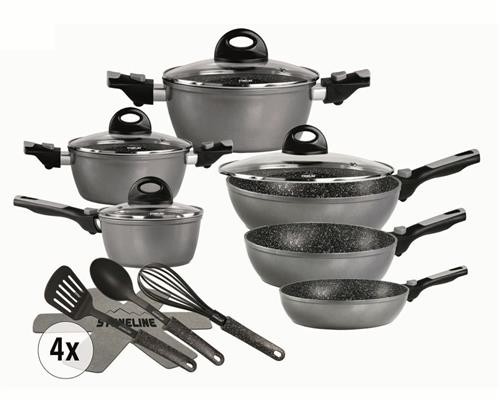 Stoneline remo set pentole - remo,