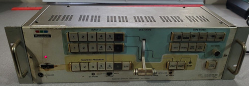 Panasonic video switcher - panasonic, e
