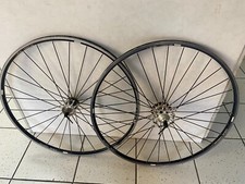 COPPIA RUOTE ROAD VINTAGE AMBROSIO SPINERGY SPOX  700 28" TUBOLARE(usate)