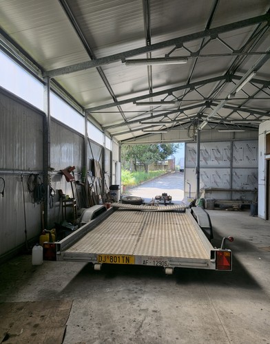 Carrello trasporto auto biasse