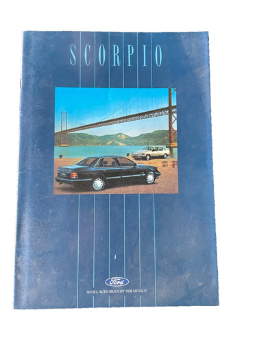 Brochure depliant ford scorpio - brochure,