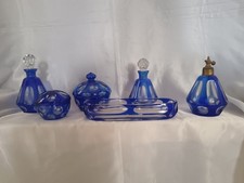 Set da toilette in vetro