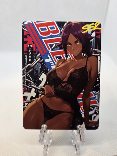 Carta yoruichi bleach - yoruichi, anime