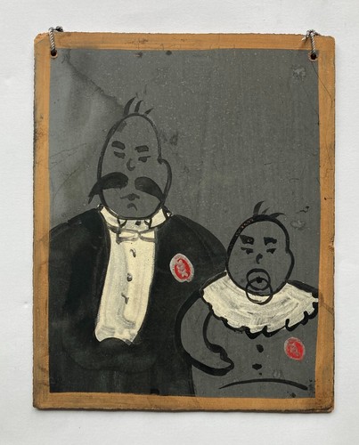 Guazzo cartone animato padre - , e