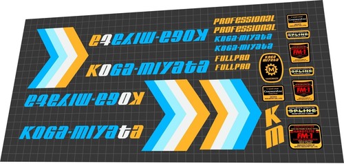 Set decalcomanie koga - set, koga-miyata