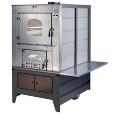 Forno a legna ventilato Gemignani a fuoco indiretto da interno o incasso mod....