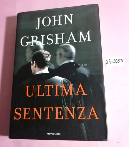 Libro thriller ultima sentenza - thriller,