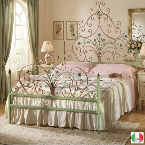 Letto matrimoniale artistico - letto,