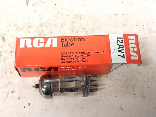 New unused rca 12av7 - new,