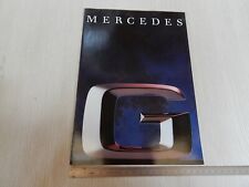 BROCHURE DEPLIANT ORIGINALE MERCEDES G LINGUA FRANCESE 230 250 300 GD GE