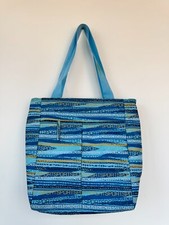 Borsa Tote Missoni Donna Blu Azzurro Monogram Pre Owned