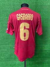 Maglia Livorno GASBARRO Match Iussed Worn Shirt Prepara Indossata Vintage Signed