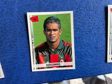 PANINI CALCIATORI 2000/01 MILAN SERGINHO N 227  PERFETTA