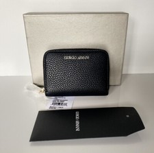 Giorgio Armani Logo Leather