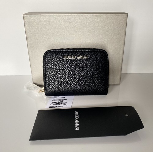 Giorgio armani logo leather - logo,