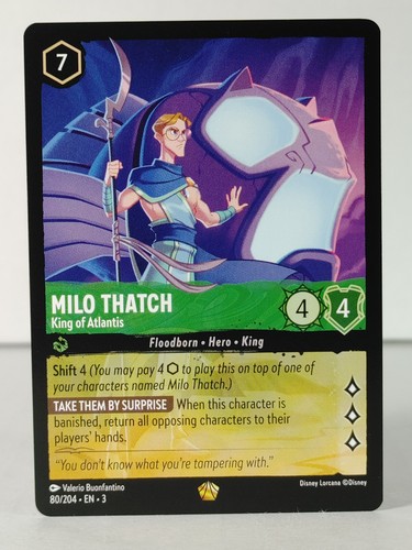 Milo thatch king of - thatch, atlantis