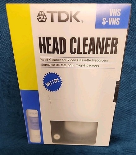 Tdk vhs - s-vhs, vcr