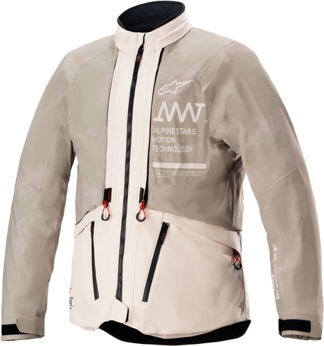 Giacca tessuto moto - in,