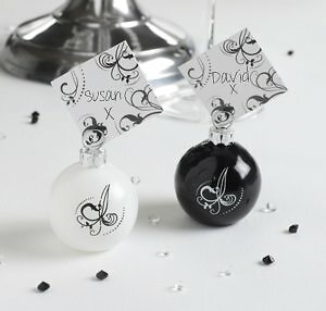 Palline natale segnaposto - di,
