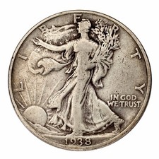 1938-D Argento Passeggio