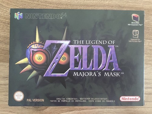 Zelda majora mask cib - majora's,