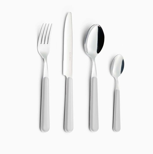 Set posate acciaio inox - posate,