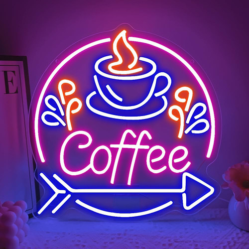 Coffee neon sign caffè - sign,caffè,