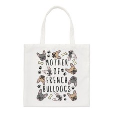 Madre Bulldog Francesi Regolare Borsa Grande Crazy Donna Uomo Cane Puppy Funny
