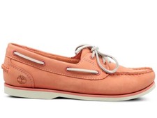 Scarpe TIMBERLAND CLASSIC BOAT da donna in pelle rosa