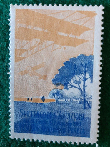 Erinnofilo chiudilettera 1910 - chiudilettera,