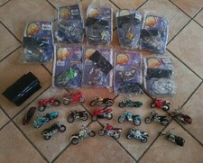 Lotto Collezione 26 Modellini Moto Maisto 1:18 Vintage Perfette Condizioni