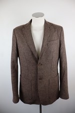 HARMONT & BLAINE GIACCA BLAZER UOMO TG 50 MAN JACKET CASUAL LANA COTONE