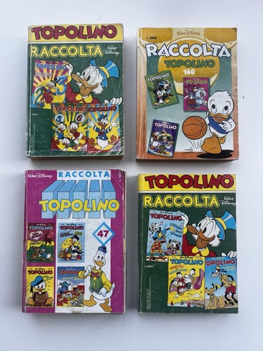 Lotto raccolta topolino walt - topolino,