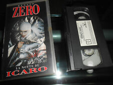 VIDEOCASSETTE VHS  film LA NOTTE DI ICARO DI RENATO ZERO - BMG